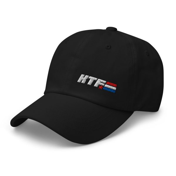 KTF Dad Hat – Black, left front