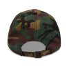 KTF Dad Hat – Green Camo, back
